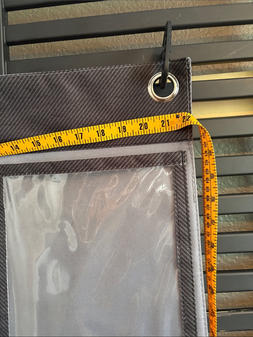 Thirty-One Hanging Wall Gray and Black Hanging Organizer - Picture 2 of 3